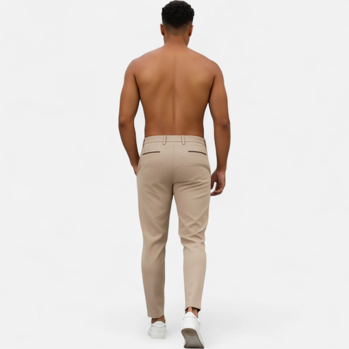 Men’s Classic Pleated Business Trousers 2