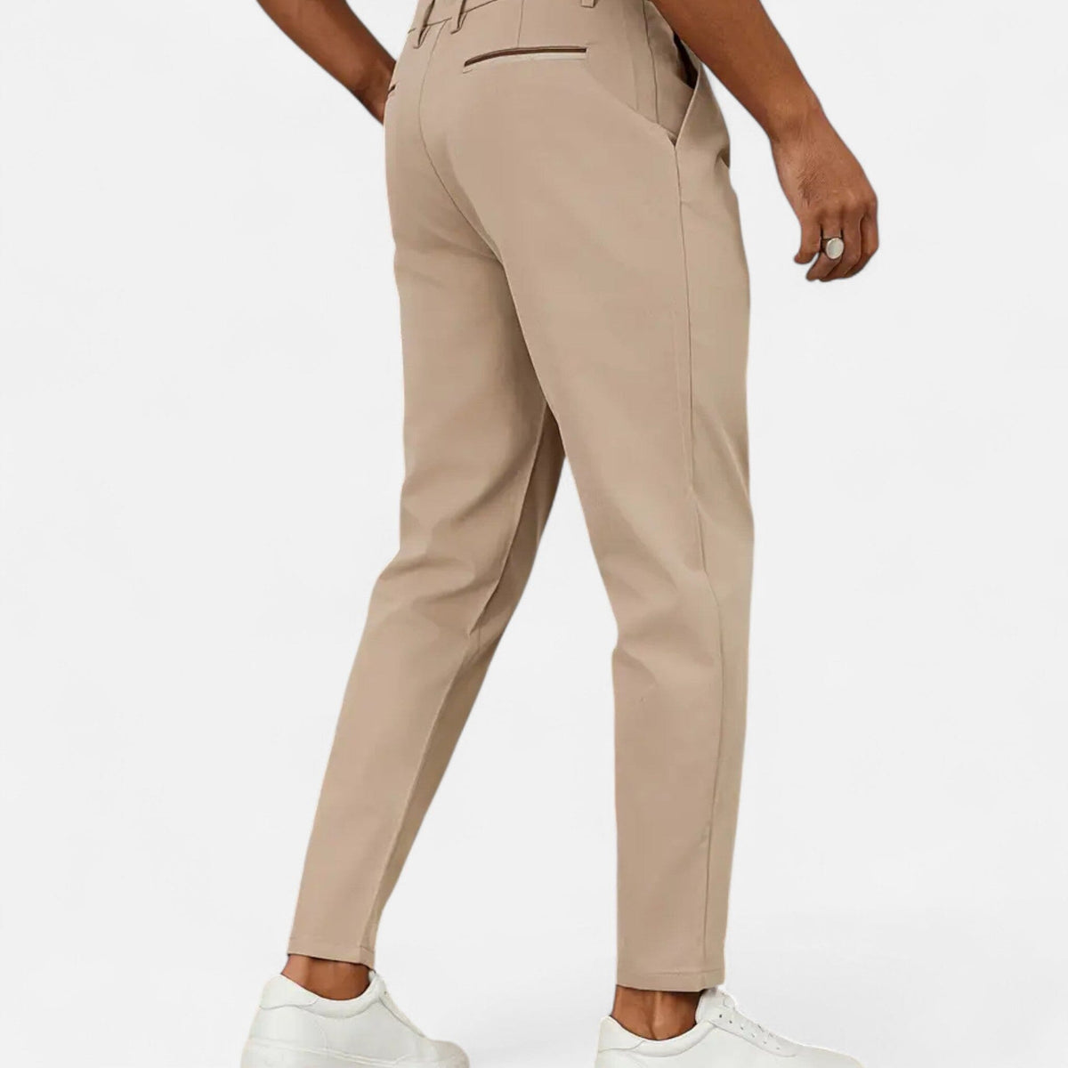 Men’s Classic Pleated Business Trousers 3