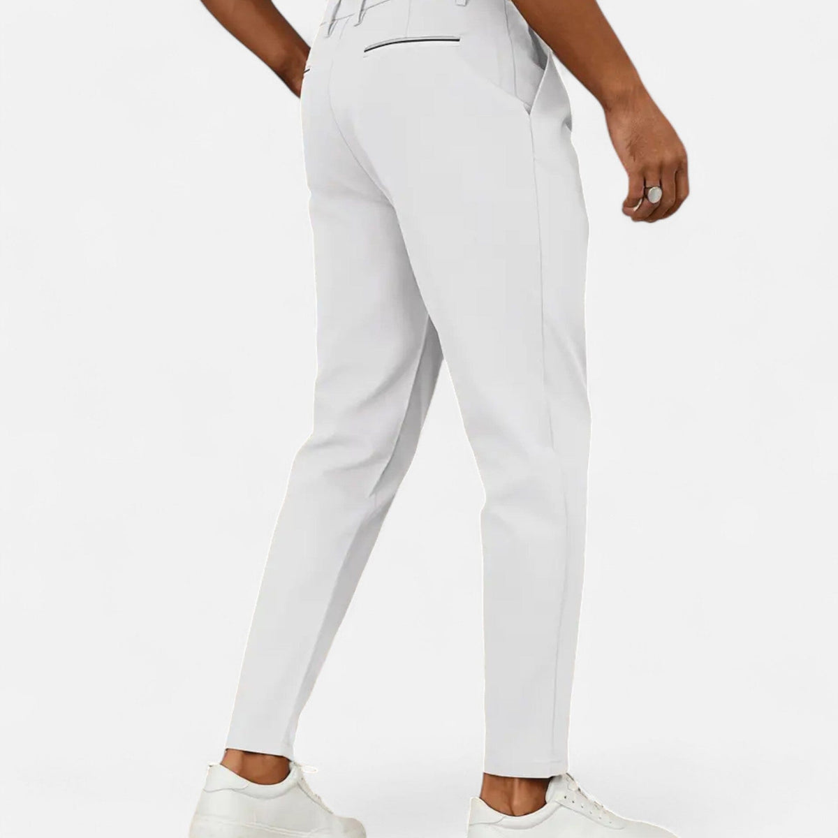 Men’s Classic Pleated Business Trousers 7