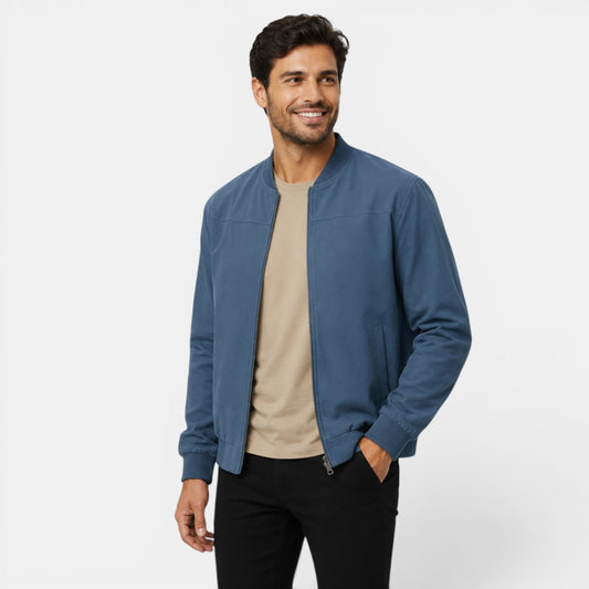 Men's Lightweight Bomber Jacket for Everyday Wear 0