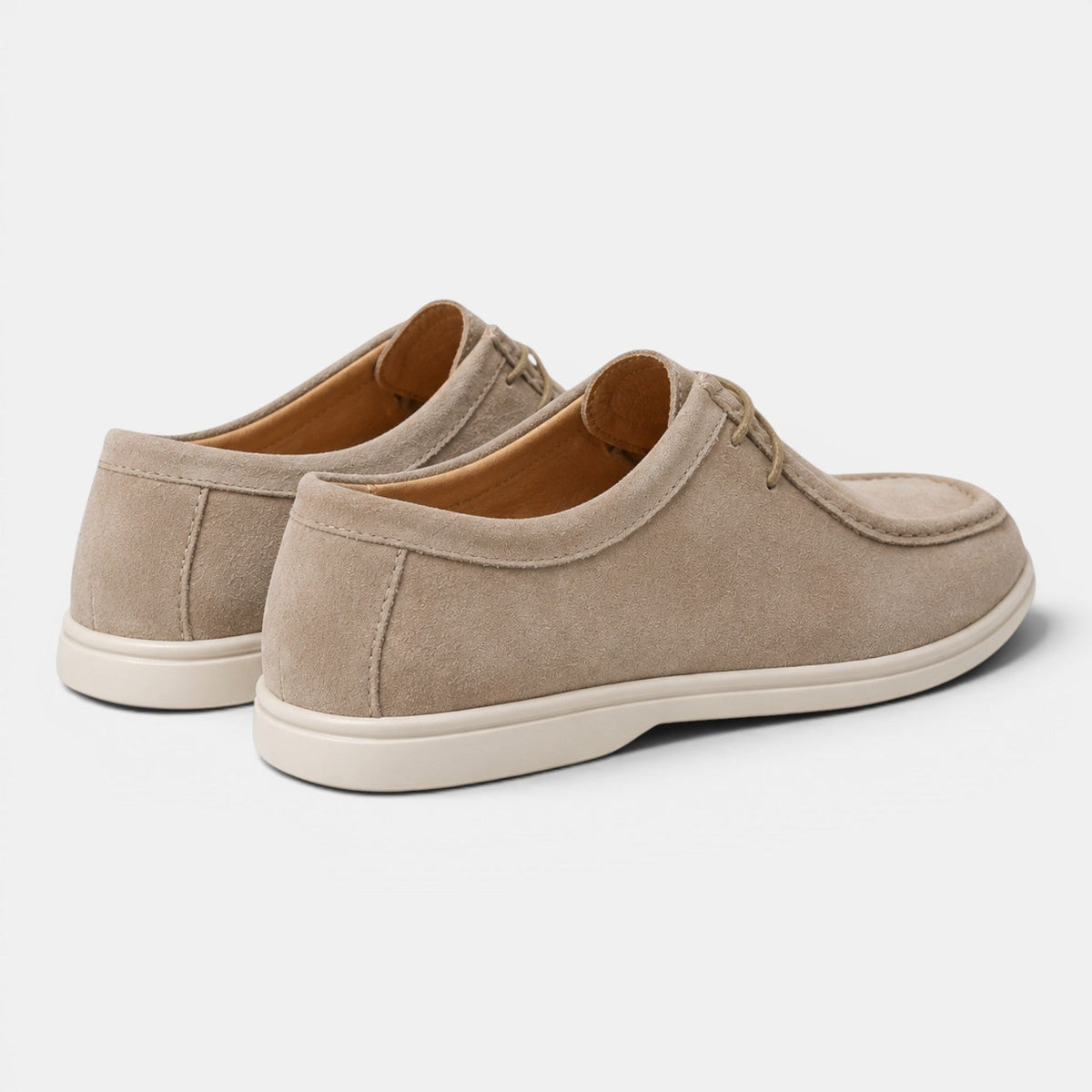 Men's Lightweight Suede Lace-Up Office Shoes for Daily Wear 2