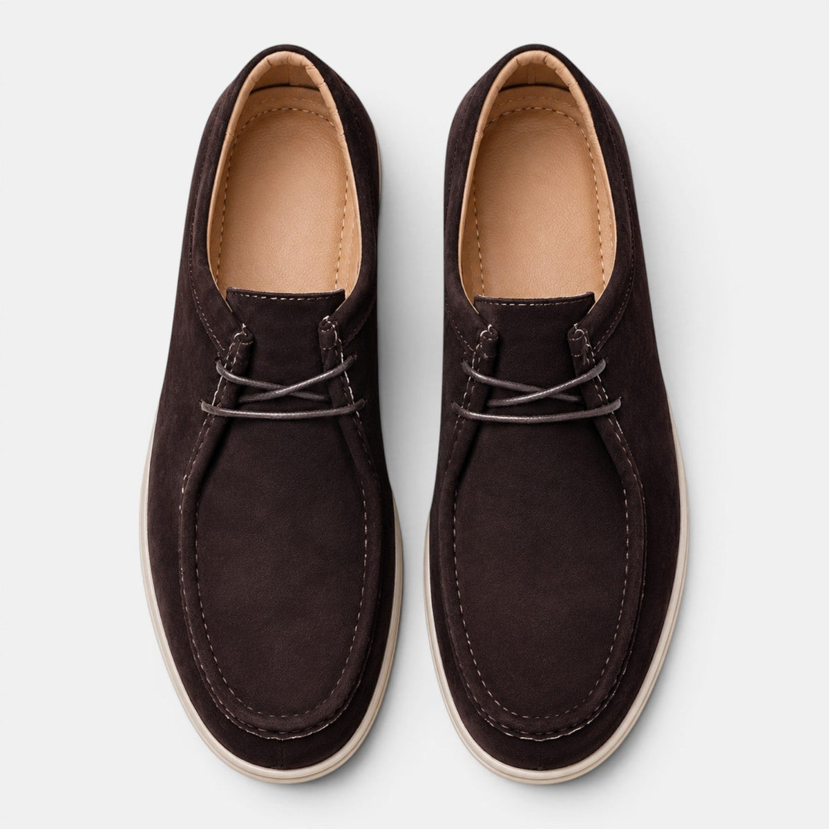 Men's Lightweight Suede Lace-Up Office Shoes for Daily Wear 7