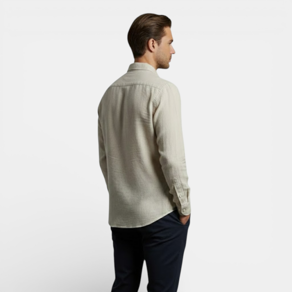 Men’s Long Sleeve Breathable Shirt for Summer Wear 3