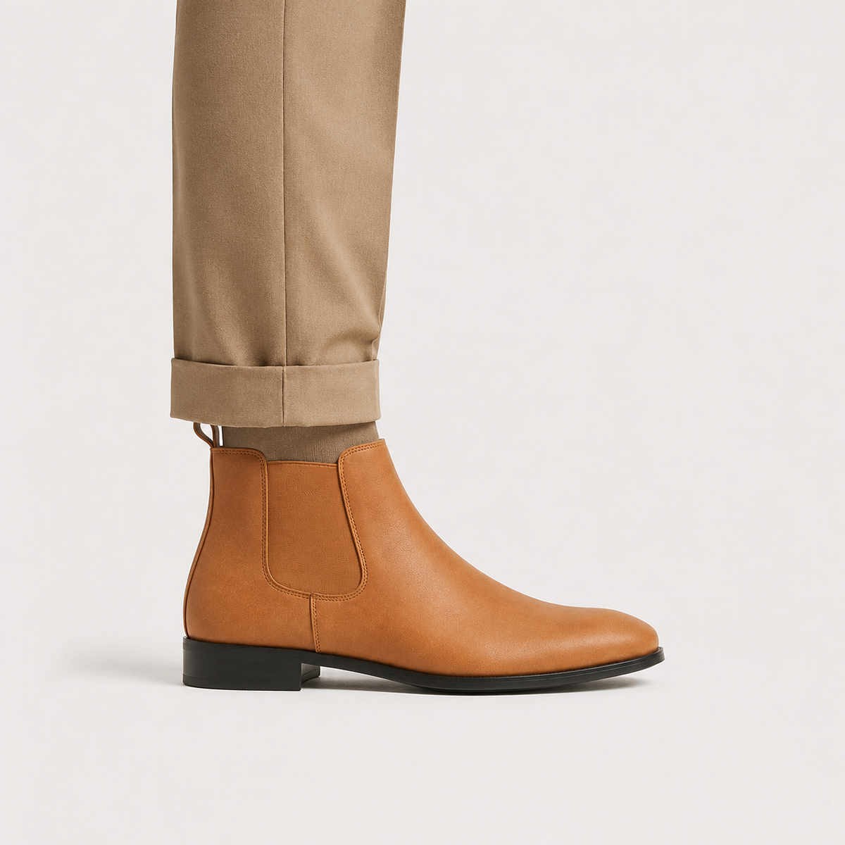 Men's Premium Chelsea Boots Comfortable Classic Slip-On Ankle Boots 2