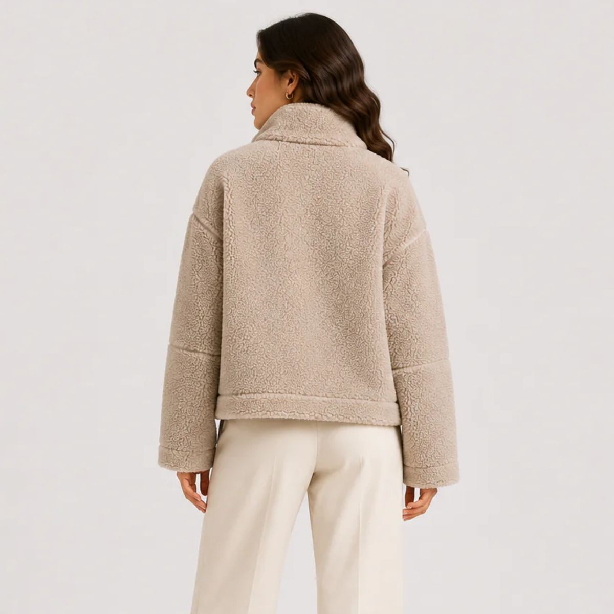 Women's Classic Fleece Jacket Refined Winter Comfort