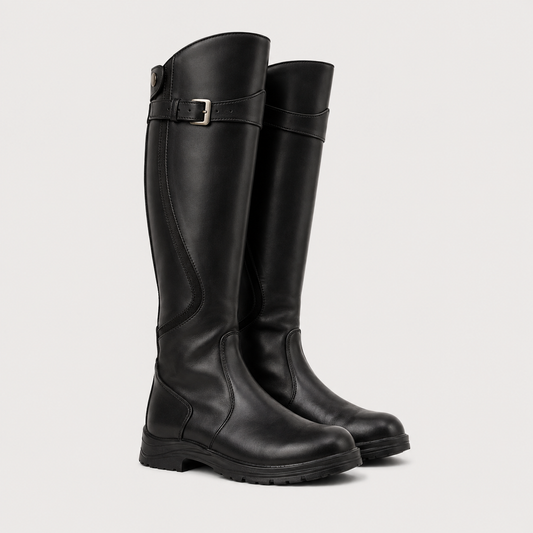 Women's Timeless Riding Boots Elegant Heritage Winter Footwear